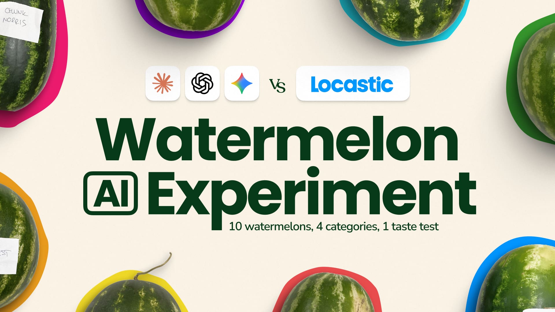 The AI Watermelon Challenge | Locastic